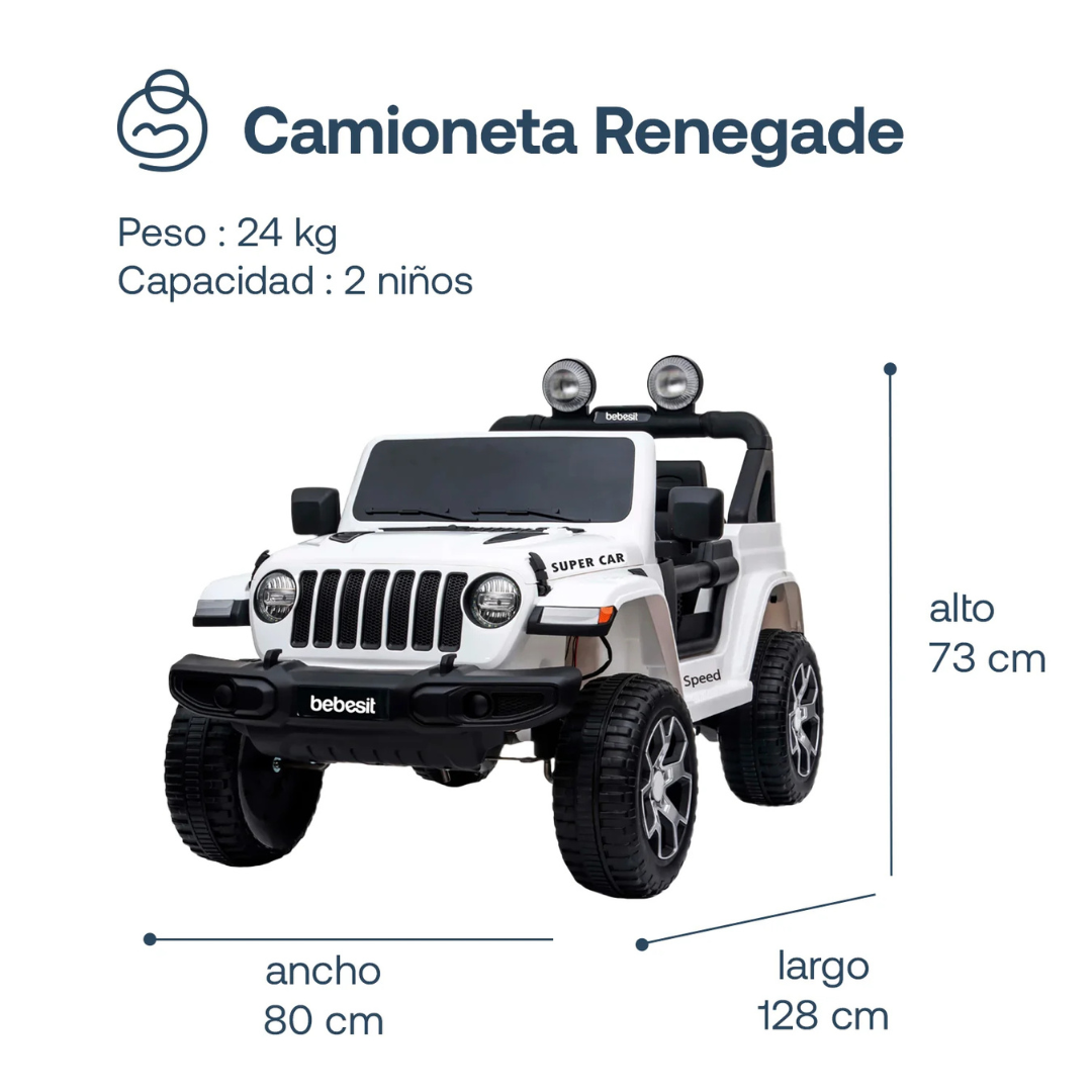 Camioneta Renegade - Blanca