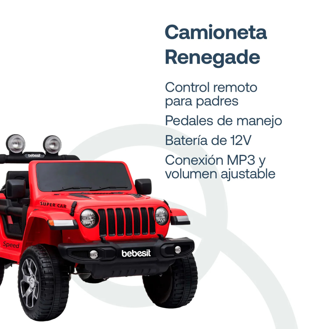 Camioneta Renegade - Roja