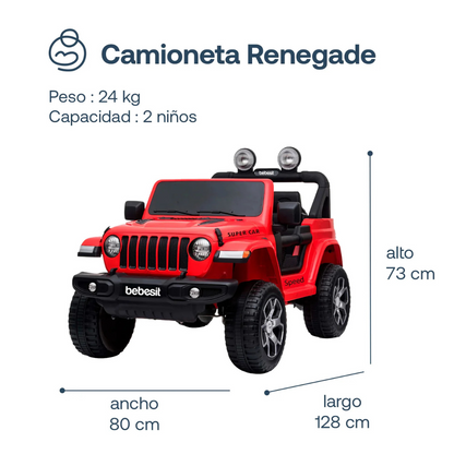 Camioneta Renegade - Roja