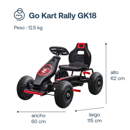 Go Kart Rally GK18 - Rojo