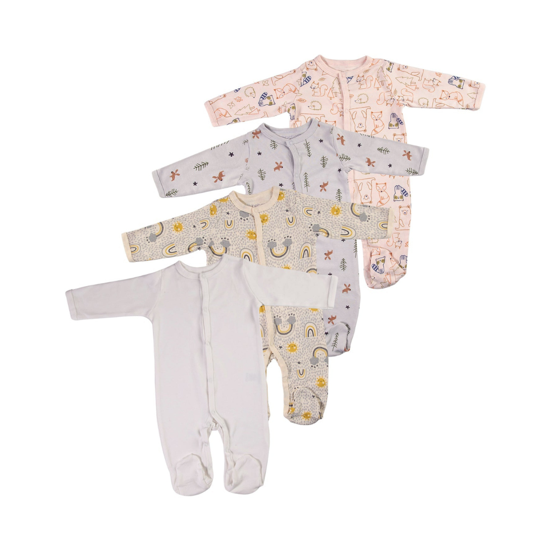 Pack de 4 Pijamas Unisex | Bebesit