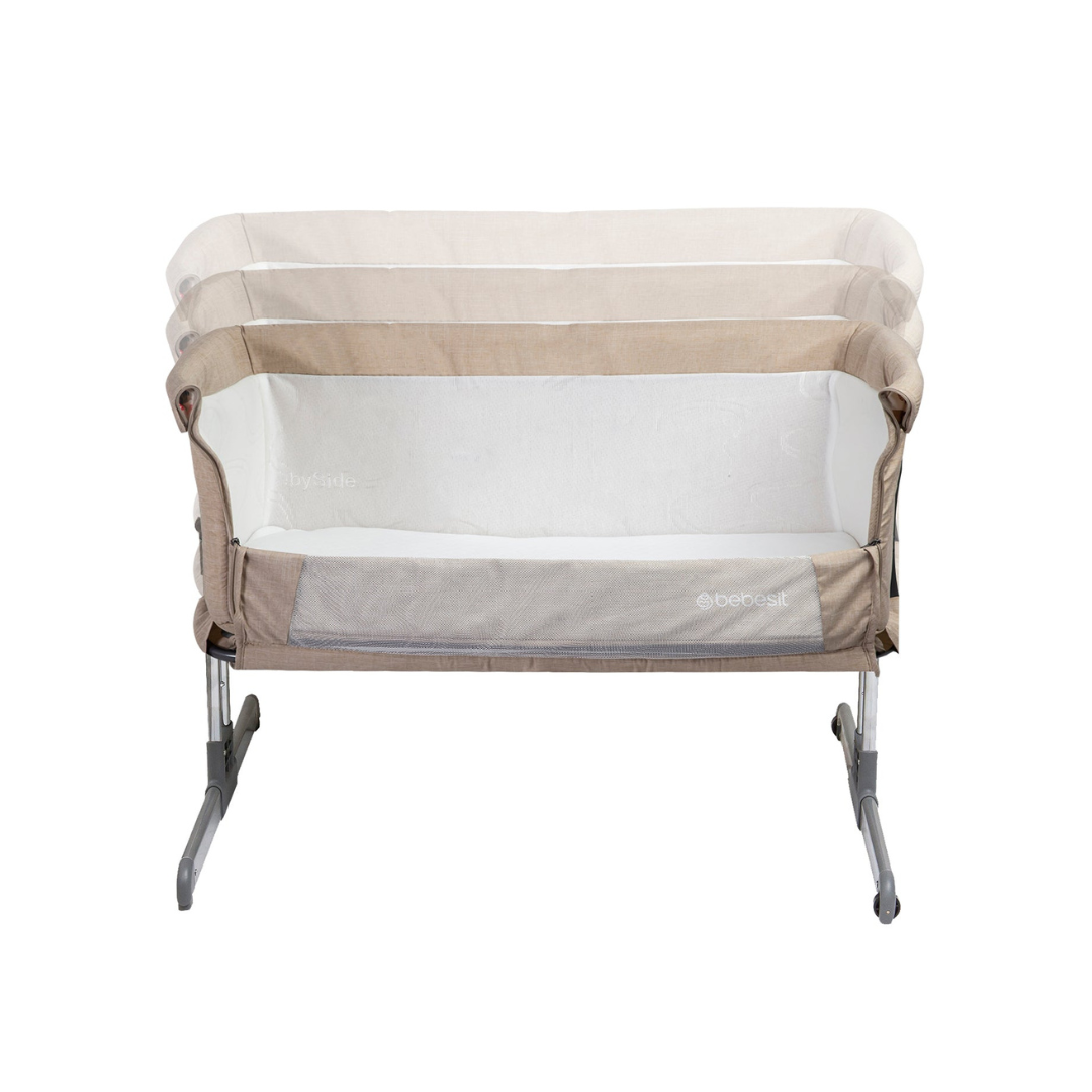 Cuna Colecho Side by Side - Beige | Bebesit