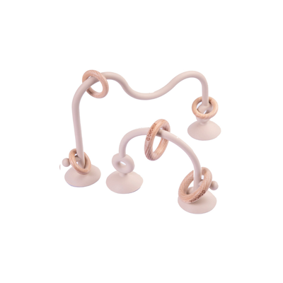 Juego Puzzle Silla de Comer Montessori - Beige | Bebesit