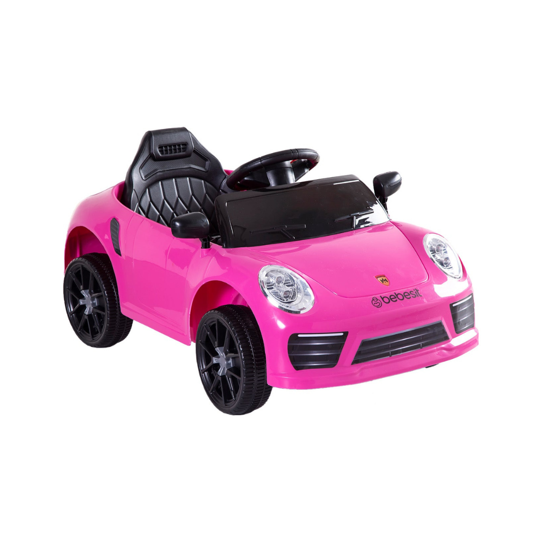 Auto Deportivo Eléctrico Race - Rosa | Bebesit