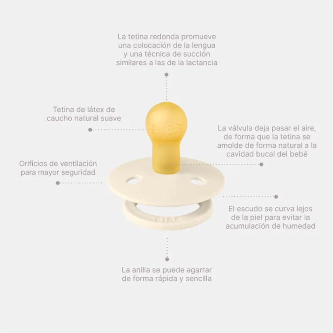 Pack de 2 Chupetes - Sage & Hunter Green | BIBS