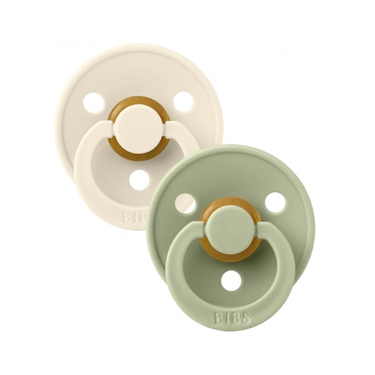 Pack de 2 Chupetes - Ivory & Sage | BIBS