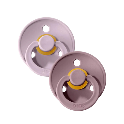 Pacifier x2 | 0-6 months | Dusky Lilac &amp; Heather
