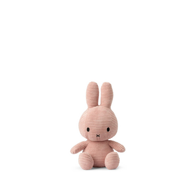 Peluche Miffy Eco Corduroy 33 cm - Rosa | Bon Ton Toys