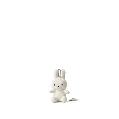 Peluche y Llavero Miffy Eco Corduroy 10 cm - Blanco | Bon Ton Toys