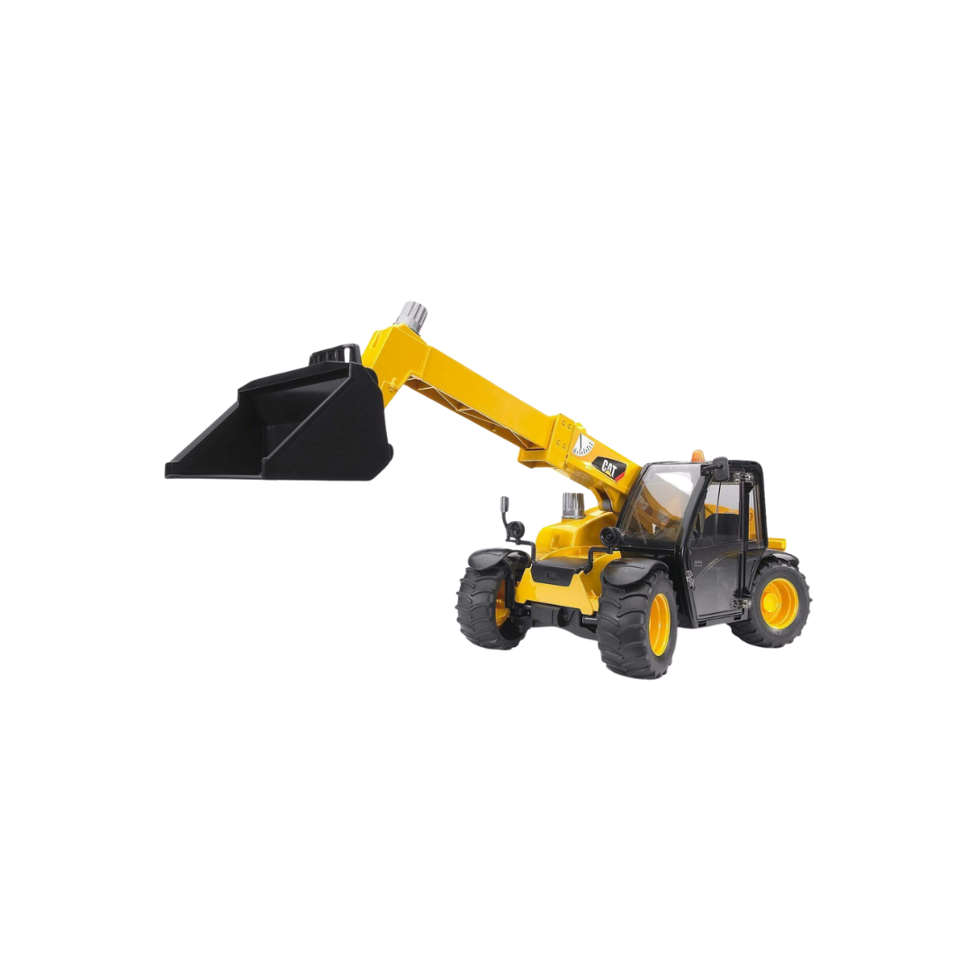 Manipulador Telescópico CAT 02141 - Escala 1:16 | Bruder