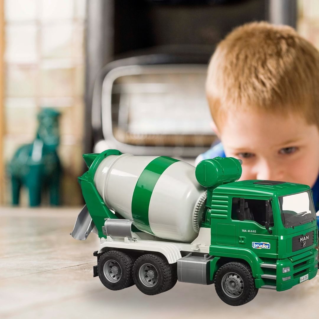 Camión Hormigonera MAN TGA Rapid Mix 02739 - Escala 1:16 | Bruder