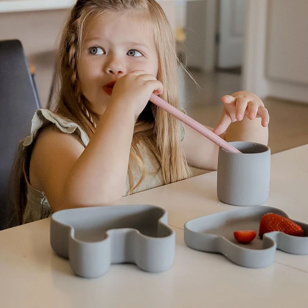 Caja para Snack Conejo - Gris