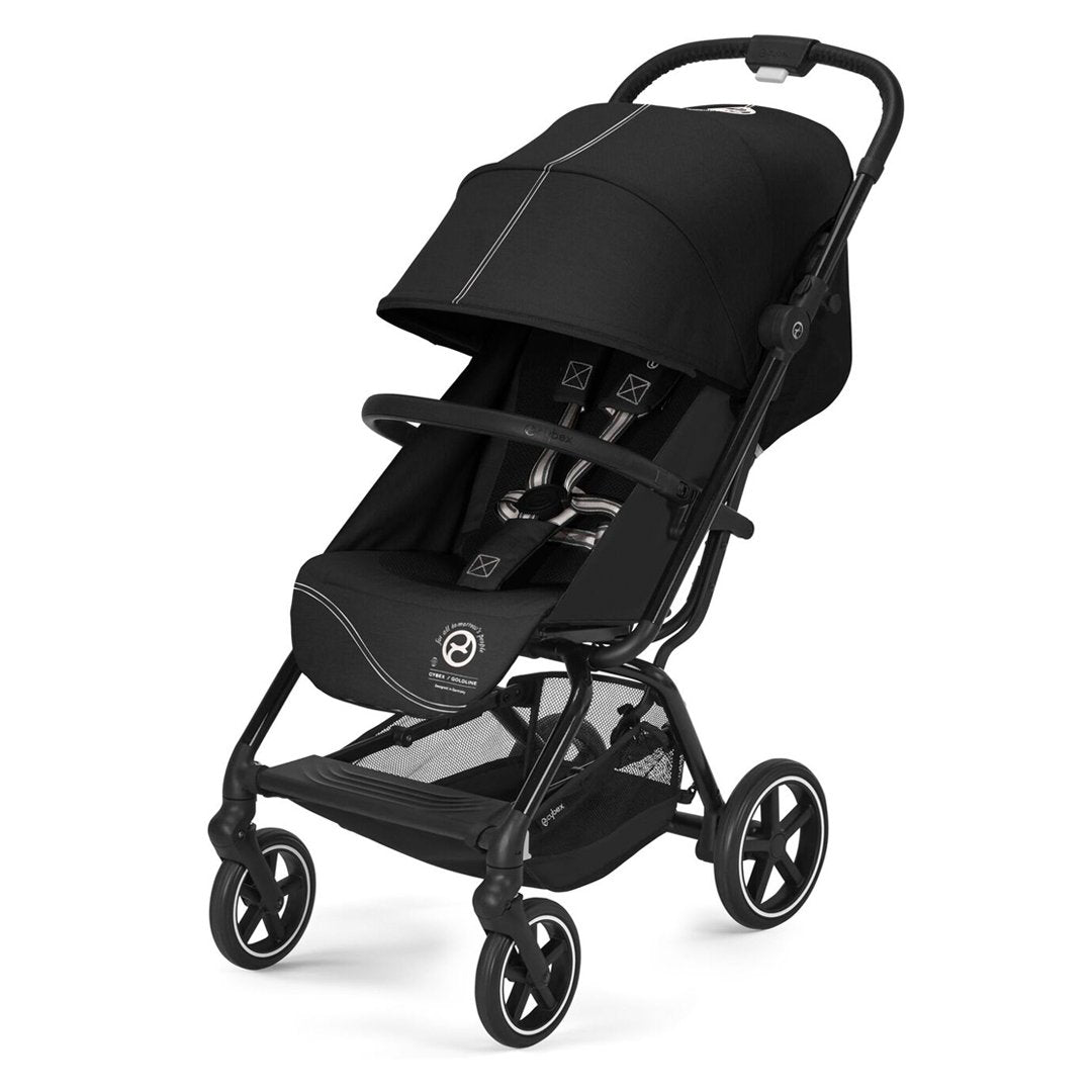 Travel System: Eezy S Plus 2 Car + Aton S2 Chair + Base - Moon Black