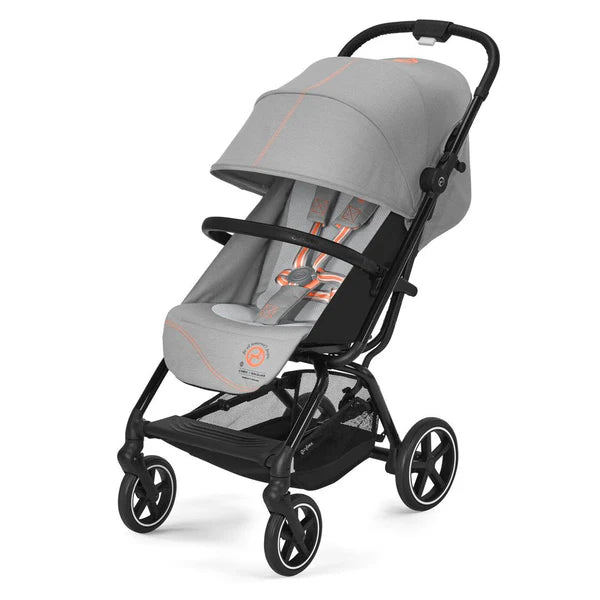 Travel System: Eezy S Plus 2 Car + Aton S2 Chair + Base - Lava Gray