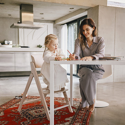 Silla de Comer Evolutiva Click & Fold 3 en 1 - All White | CYBEX