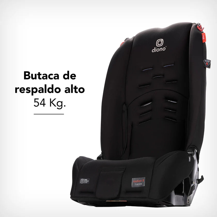 Silla de Auto Convertible Diono Radian® 3R - Negro