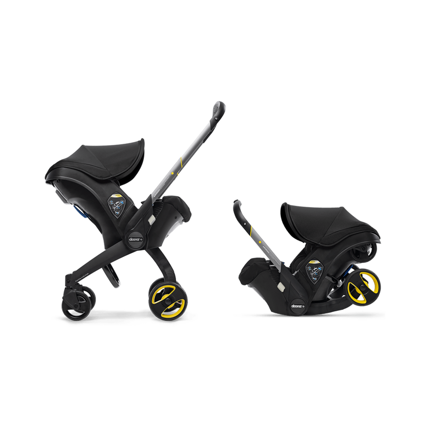 Silla Nido y Coche de Paseo 2 en 1 - Doona+ - Nitro Black