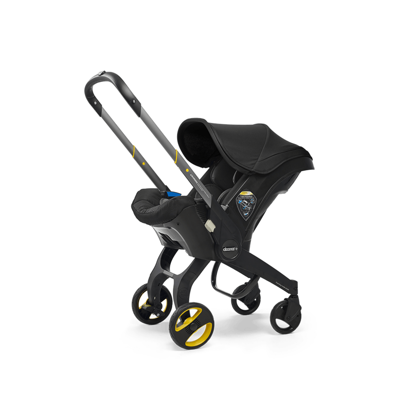 Silla Nido y Coche de Paseo 2 en 1 - Doona+ - Nitro Black