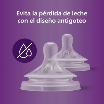 Pack 2 Tetinas Natural Response | Philips Avent