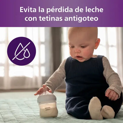 Pack 2 Mamaderas Natural Response - 125 ml | Philips Avent
