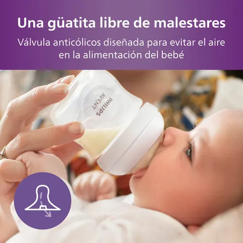Pack 2 Mamaderas Natural Response - 125 ml | Philips Avent
