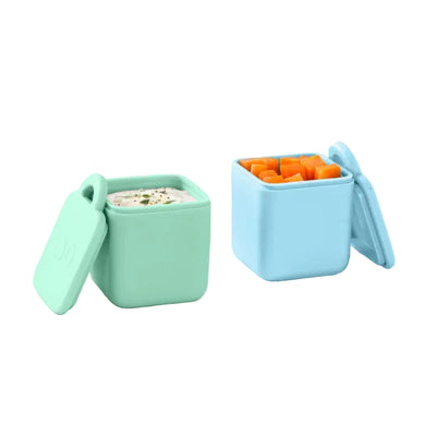 OmieDip - Set de Contenedores Herméticos para OmieBox® - Blue/Mint | Omie