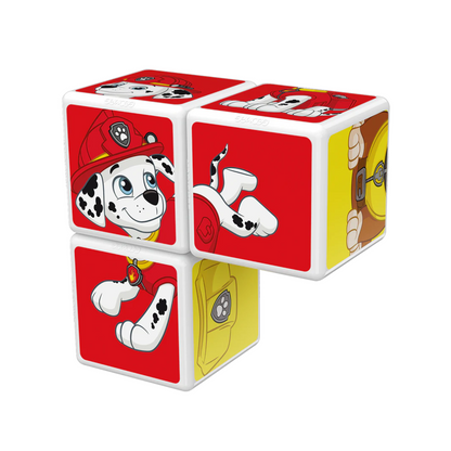 Cubos Magnéticos MAGICUBE Paw Patrol - Marshall, Rubble y Zuma (3 cubos)