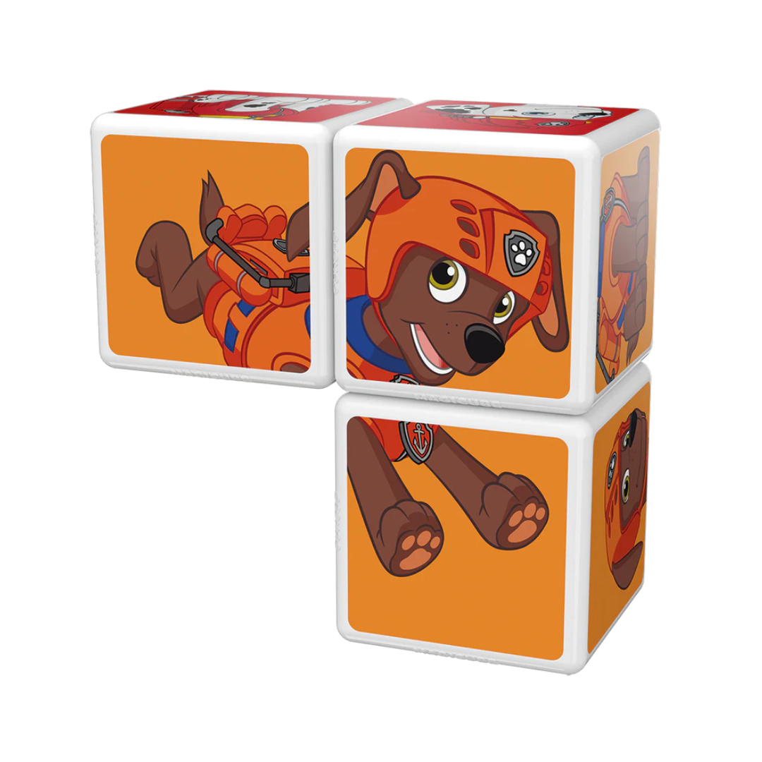 Cubos Magnéticos MAGICUBE Paw Patrol - Marshall, Rubble y Zuma (3 cubos)