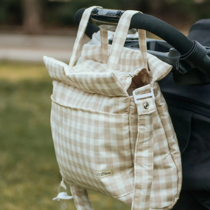 Bolso Clásico - Vichy Beige