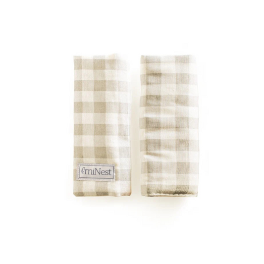 Protector de Tirantes - Vichy Beige | miNest