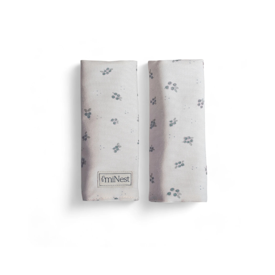 Protector de Tirantes - Blossom nube y Gris (Reversible)