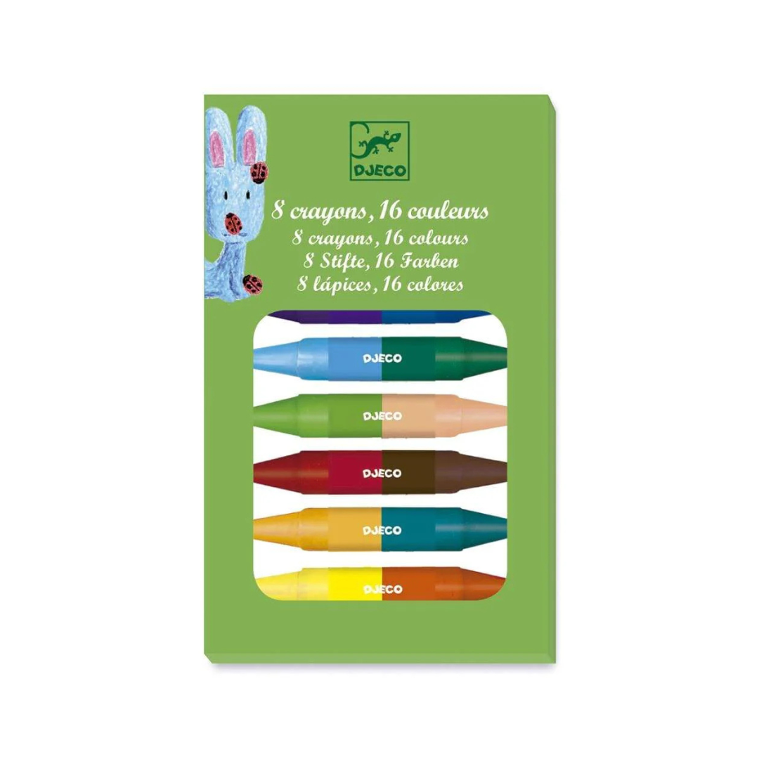 Set de 8 Lápices Twins Crayons