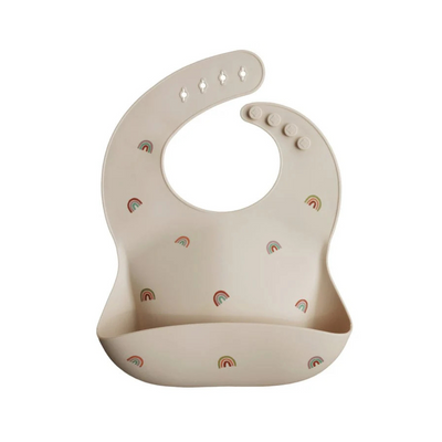 Babero de Silicona - Rainbow | Mushie