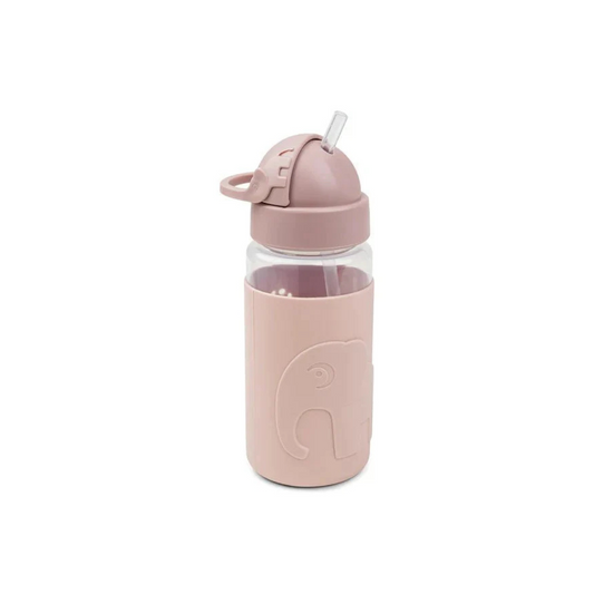 Botella Elphee con Agarre Silicona 350ml - Rosa | Done by deer