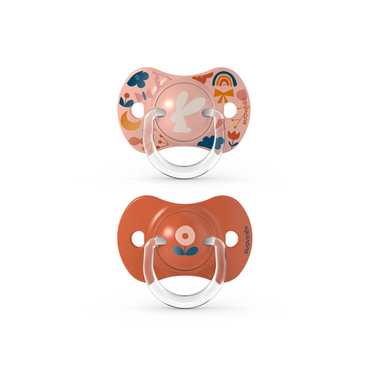 Pack de 2 Chupetes Fisiológicos SX Pro Forest - Rosa | Suavinex