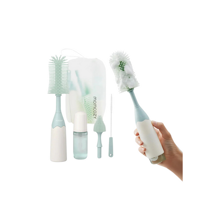 Kit de Cepillos para Mamaderas - Verde | MomCozy