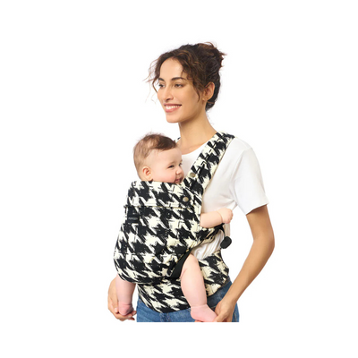 Portabebé 3 en 1 - Pata de Gallo Algodón | MomCozy