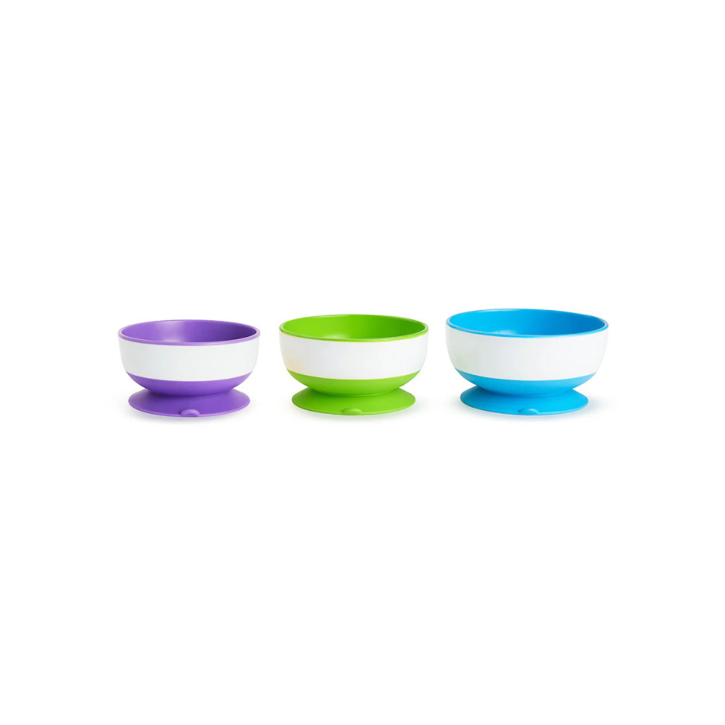 Set 3 Bowls Con Antideslizante | Munchkin