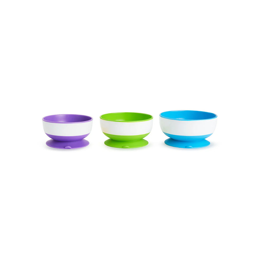 Set 3 Bowls Con Antideslizante | Munchkin