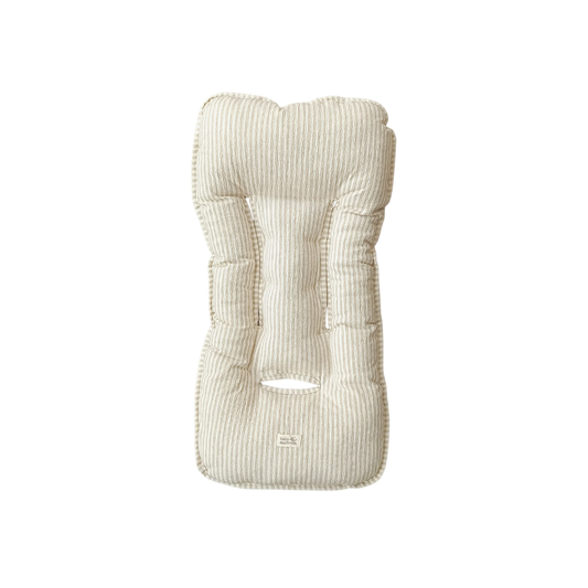 Cojín para Coche - Beige Rayas | Baby Mattress