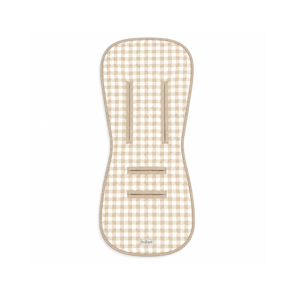 Protector Coche - Vichy Beige | miNest