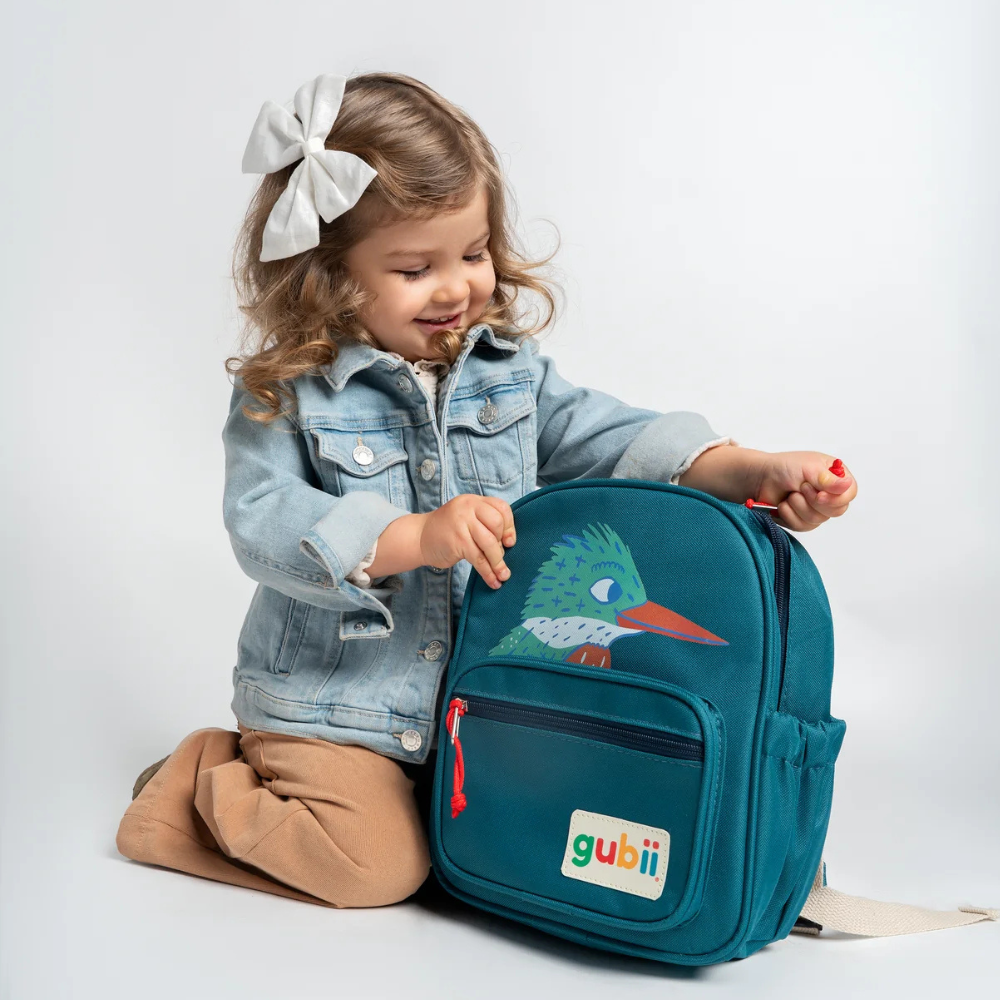 Mochila Pequeños Salvajes - Martín Pescador | gubii