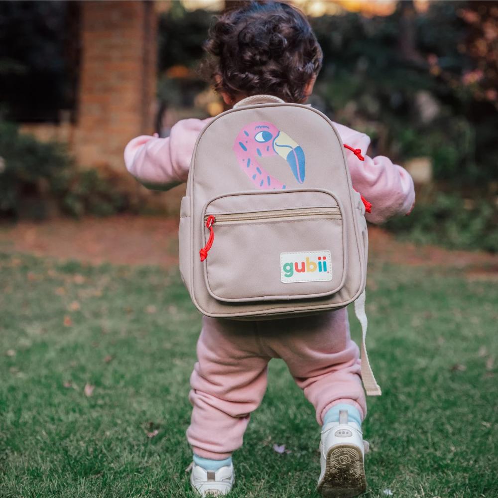 Mochila Pequeños Salvajes - Flamenco | gubii