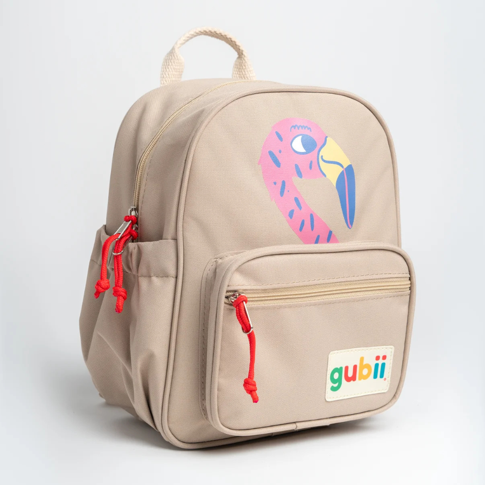Mochila Pequeños Salvajes - Flamenco | gubii