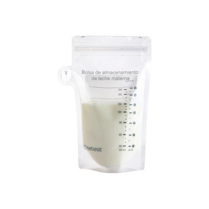 Bolsas para Almacenar Leche Materna 200 ml Pack de 30 Unidades