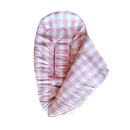 Car Seat Cover - Cotton - Pink Vichy