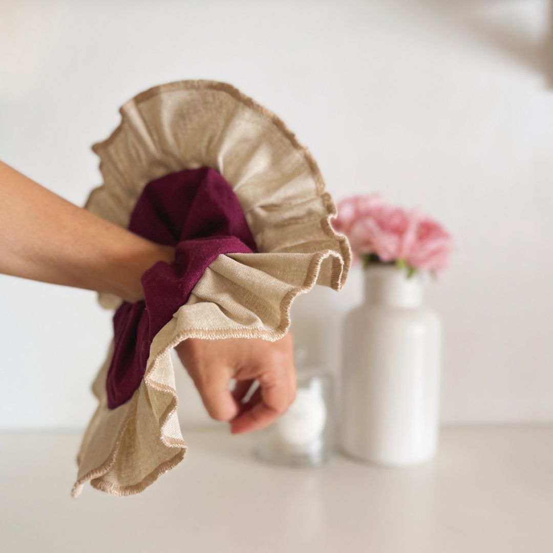 Collet Scrunchie - Lino Burdeo