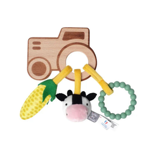 Sonajero de Madera - Granja | Little Big Friends