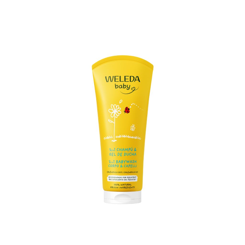 Shampoo y Gel de Ducha de Caléndula | Weleda