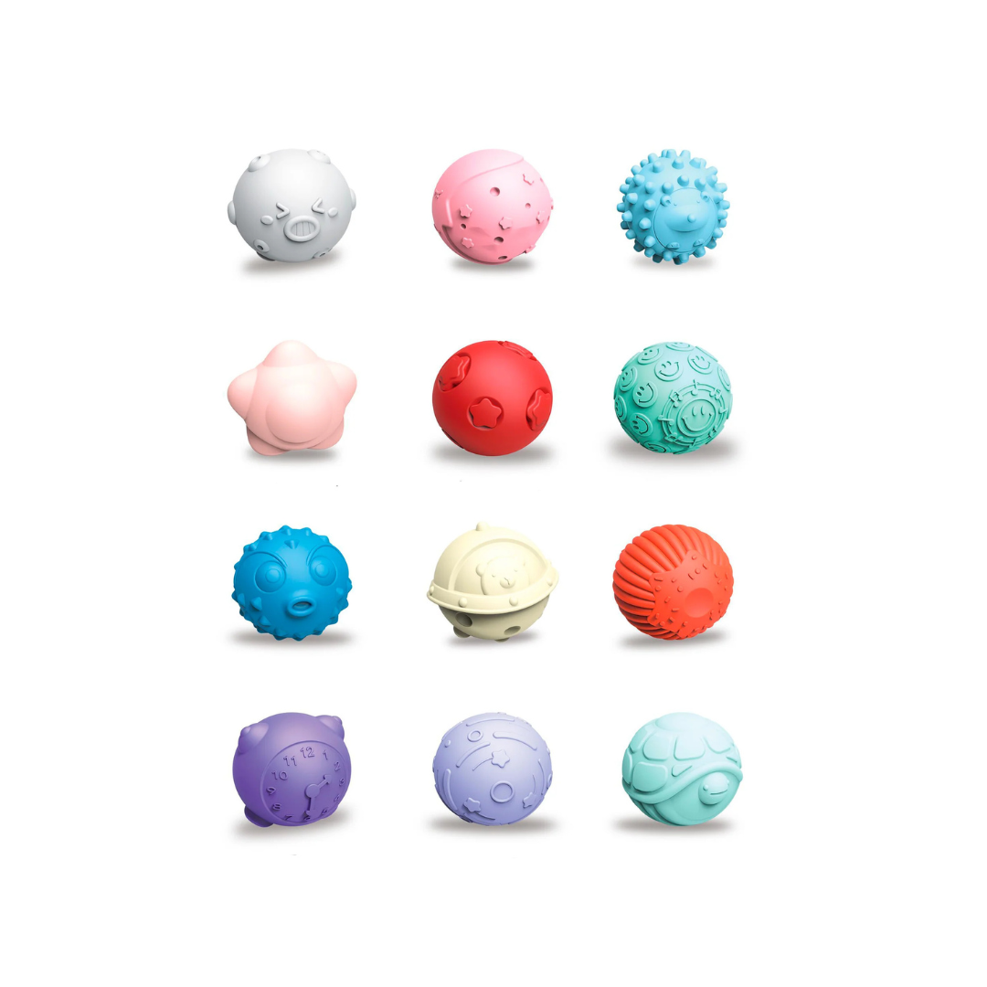 Sensory Balls Set - 12 pieces